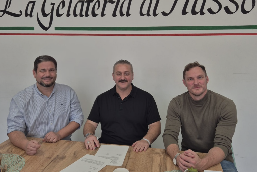 La Gelateria al Flusso wird offizieller Genuss-Partner von TV Grosswallstadt