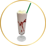 1Milchshake mit Sahne